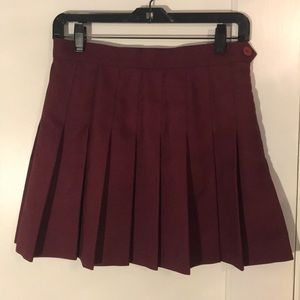 American Apparel Pleated Skirt
